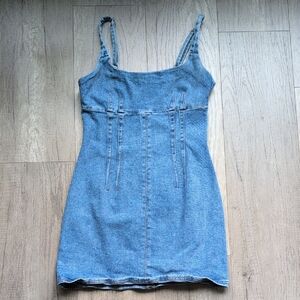 BDG Blue Denim Mini Dress